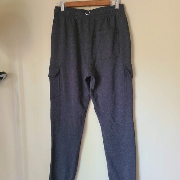 Goodfellow Mens Cargo Sweatpants Joggers Drawstring Pockets Size S , Gray - Picture 2 of 4